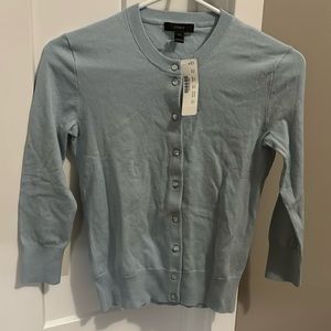 J.Crew women cardigan blue XXS